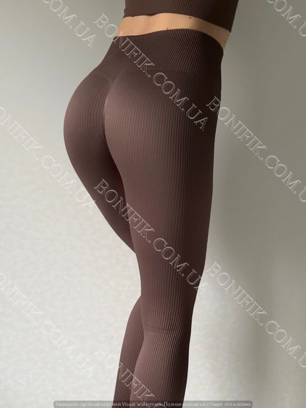 Жіночі леггінси для занять спортом Leggings Rib